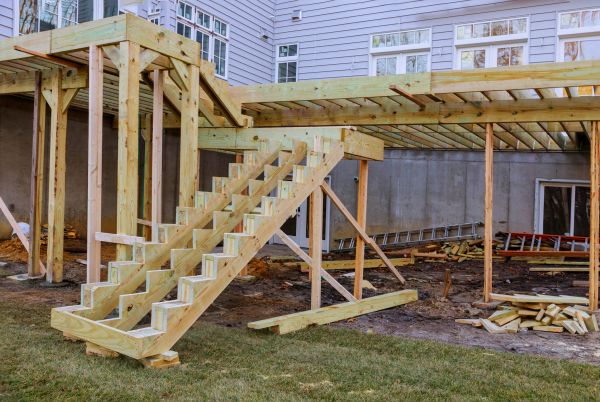 Deck Post Replacement in Stamford