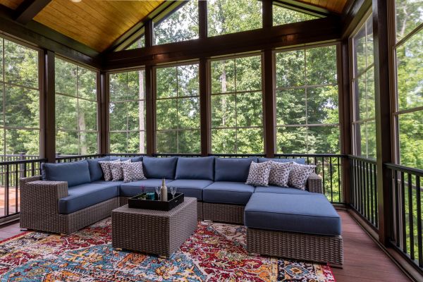 Enclosed Deck Installation in Stamford
