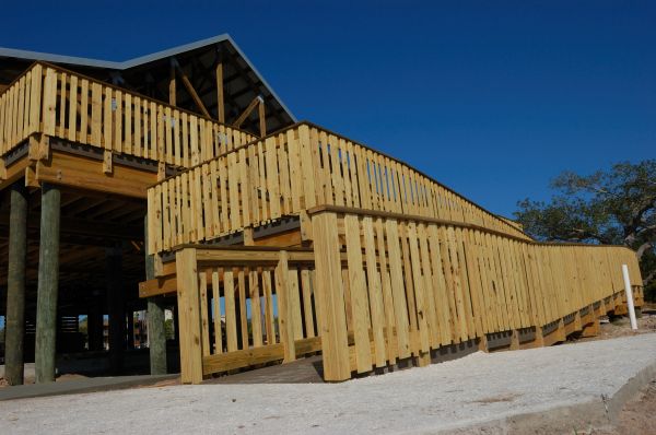 Wood Ramp Construction in Stamford
