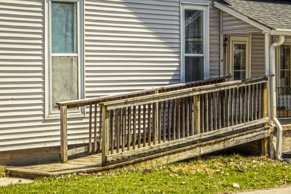 Porch Ramp Construction in Stamford