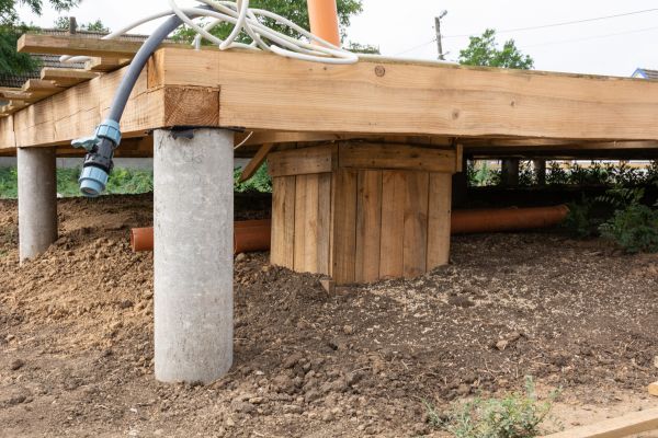 Deck Foundation Repair in Stamford