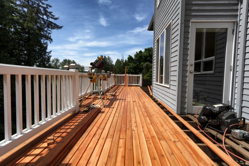 Deck Construction in Progress